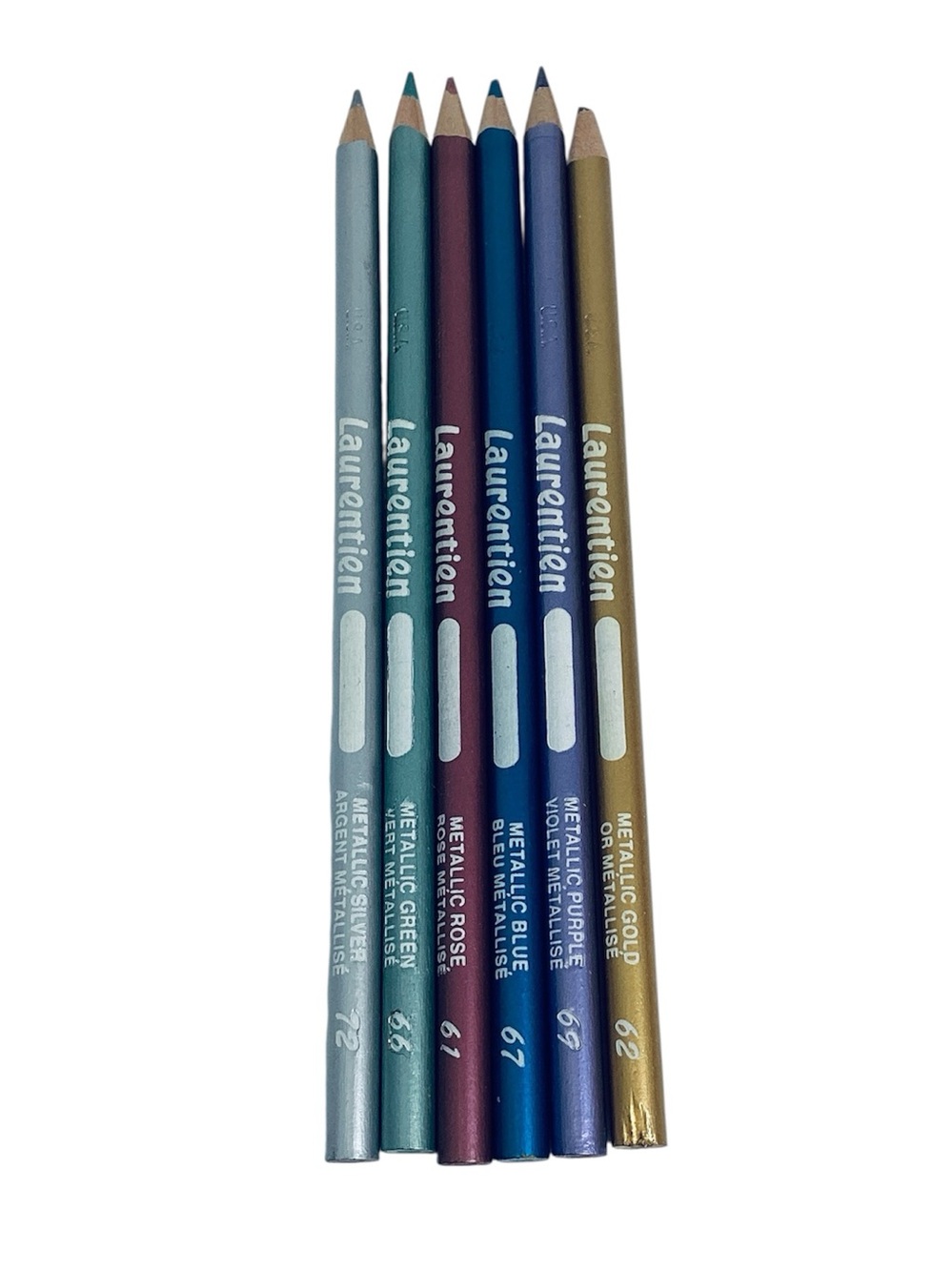 💚 Laurentien Metallic Colored Pencils - 6pc.